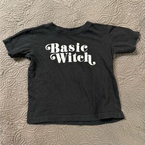 Basic Witch Black Kids size 2t T-Shirt